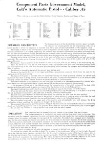 1966 Colt's automatic pistol government model .45 page 3