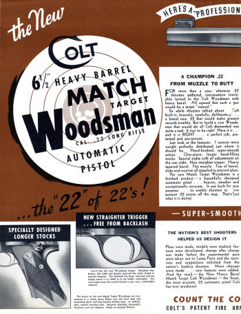 Colt Revolvers and Automatic Pistols Illustrated Price List  July 1940-3 strikes ad