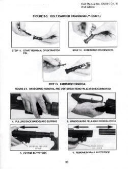 Colt 1991 M16A2 rifles and carbines manual CM101 photos