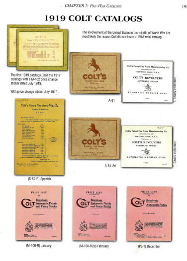 1919 catalog Ogle's book of colt paper
