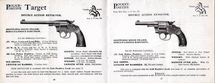Colt 1920 police positive tartet