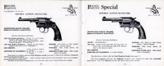 police positive and positive special revolvers
