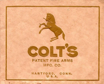 Colt 1922 catalog