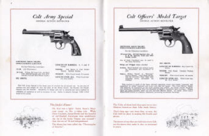 Colt 1925 army special and officers model target