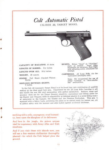 1926 .22 automatic pistol