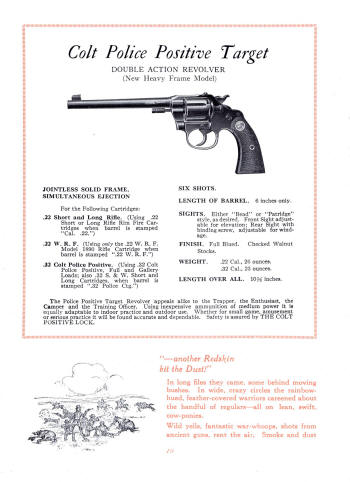 1926 police positive target revolver