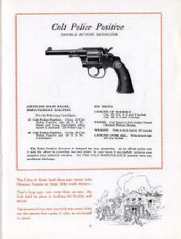 Colt 1928 Officer's Model Target and Police Positive