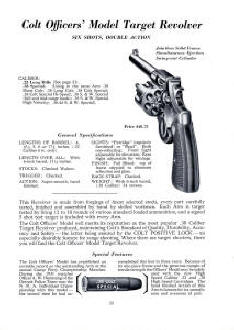Wanted: 1930's Colt Police Positive Target revolver