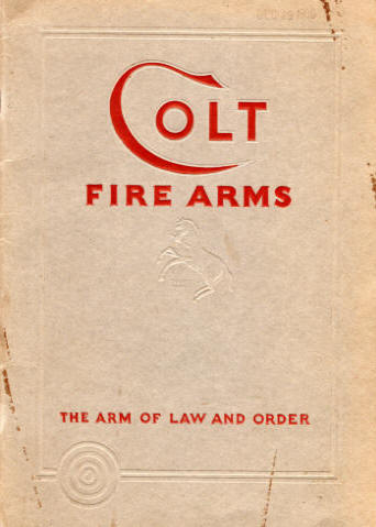 Colt 1936 (Oct.) catalog