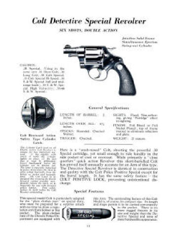 1941 revolver: detective special 