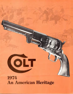 Colt 1974 catalog