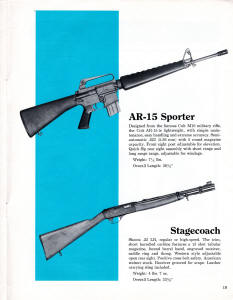 Colt AR-15 Sporter rifle