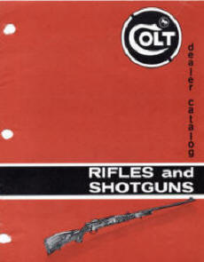 Colt Firearms 1964 Catalog introduction to the Colt AR-15