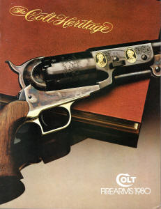 Colt 1980 catalog