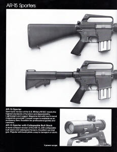 1980 Colt AR-15 Sporter rifle and carbine-1