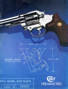 Colt 1982 catalog