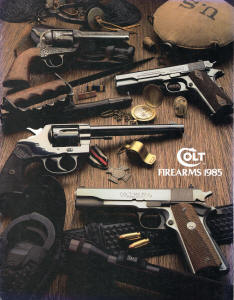 Colt 1985 catalog