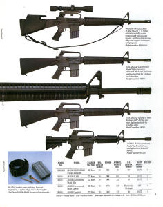 1989 colt catalog showing the R6500 Sporter Il