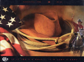 1998 Colt catalog: MT6530, MT6601, HBAR, Match target