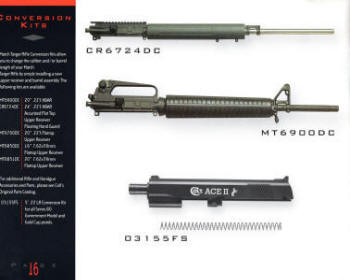 Continuation of 1998 catalog page 1 showing optics