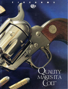 1994 Colt catalog: Competition HBAR 'flat top', R6700, R6601, R6530