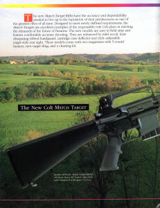 Colt MT 6731 Match Target competition HBAR II