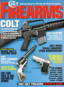 1999 Colt buyer's magazine, 97 pages plus 1999 catalog