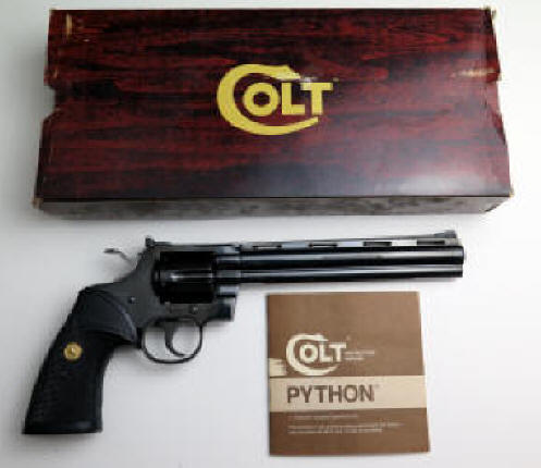 Colt Python .357 Magnum 8 in. barrel, 1981