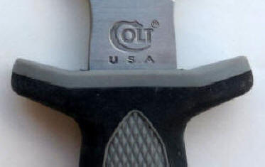 1995 Colt  CT-8 fixed blade knife blade colt logo