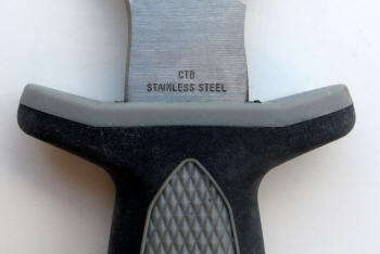 1995 Colt  CT-8 fixed blade knife blade stainless steel mark