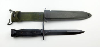 US M8A1 Colt 62316 Fixed Blade Knife With Belt Clip & Sheath