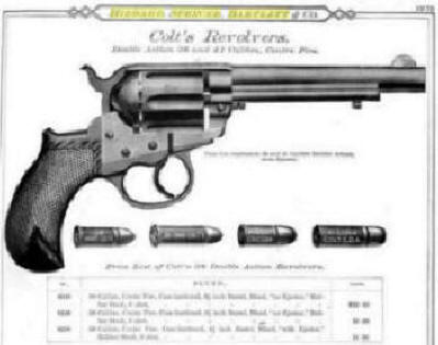 M1877 Colt shown in Hibbard, Spencer, catalog