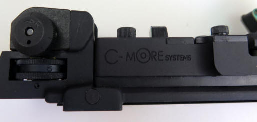 Colt C-More Tactical Red Dot Sight with A2 style rear sight-7
