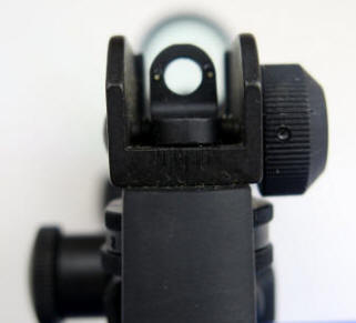 Rear sight picture