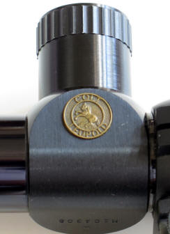 with turret cap on