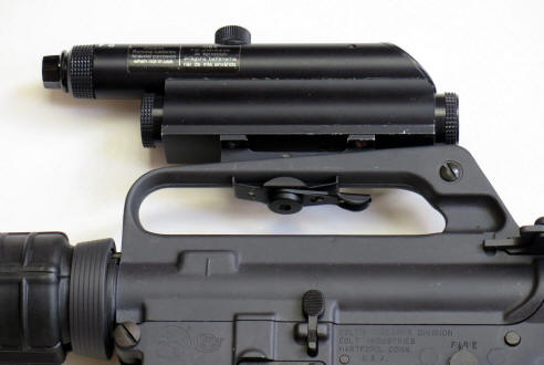 Colt RAMA scope mounted on an AR-15