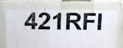 Colt 421RFI label