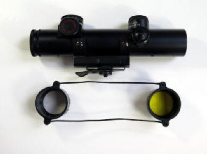 Colt 4 x 21 Range Finding Illuminated Reticle Scope