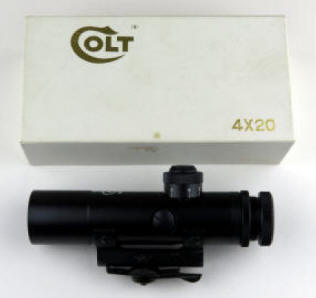 Colt 4 x 20 scope early version in original box
