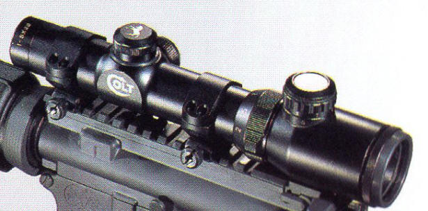 1-5 x 20 Ring and Dot Illuminated Reticle Scope