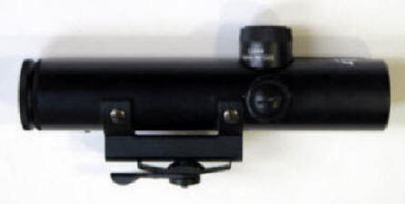  (7 1/4 in.) Colt 4x21 scope for an AR-15