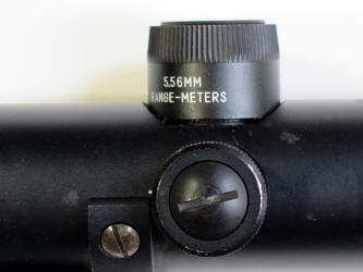 Turret knobs on 4 x 21 right