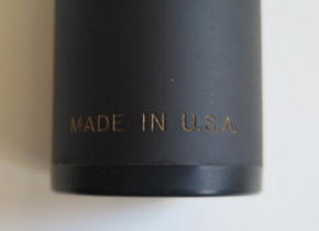 markings on scope