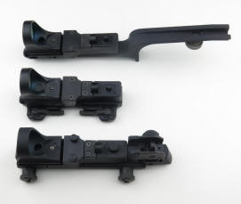 Three variations of the Colt Optics (C-more) red dot sight-2