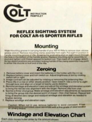 RAMA instructions