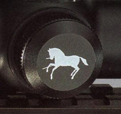 Colt logo on scope  turret
