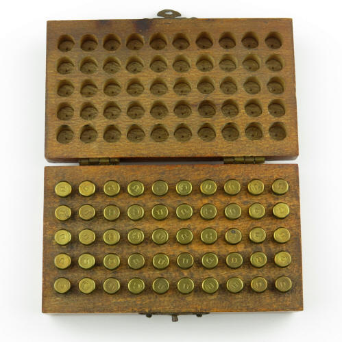 open box with .22 ammo for camp perry pistol