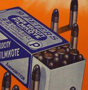 close-up of peters box