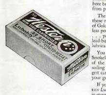 western 1929 box close-up