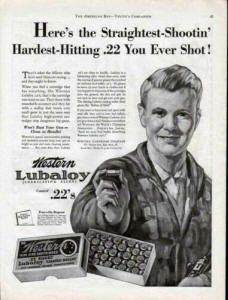 western 1930 ammo ad